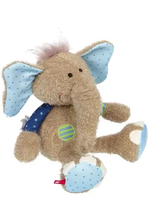 sigikid Patchwork Elephant Plush Toy in at Nordstrom
