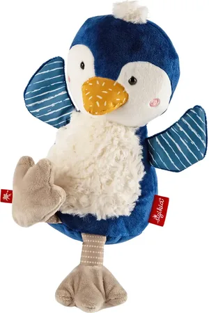 sigikid Patchwork Penguin Plush Toy in at Nordstrom