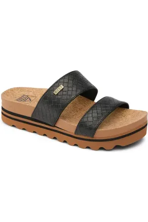Reef Cushion Vista Hi Slide Sandal in at Nordstrom, Size 9.5