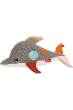 sigikid Patchwork Dolphin Plush Toy in at Nordstrom