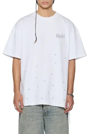 KSUBI Kplus Ekcess Oversize Embellished Cotton T-Shirt in at Nordstrom, Size X-Large