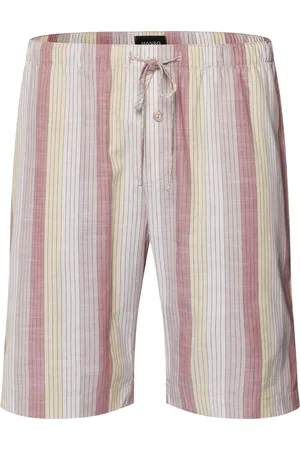 Hanro Night And Day Drawstring Cotton and Linen Shorts in at Nordstrom, Size Small