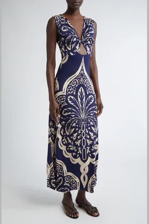 JOHANNA ORTIZ Voyage Reversible Jersey Maxi Dress in at Nordstrom, Size 10