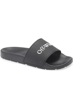 OFF-WHITE Bookish Logo Slide Sandal in at Nordstrom, Size 8Us