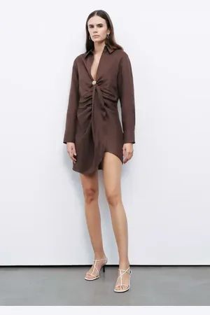 Nocturne Mini Dress with Accessory Detail in at Nordstrom, Size Small