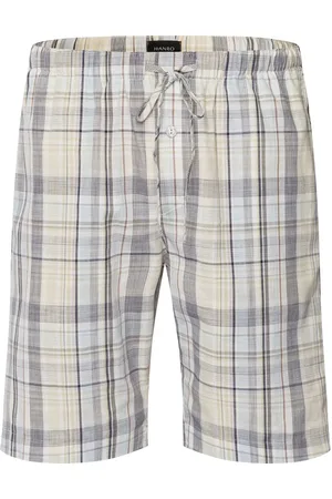 Hanro Night And Day Drawstring Cotton and Linen Shorts in at Nordstrom, Size Large