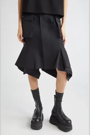 SACAI Grosgrain Midi Skirt in at Nordstrom, Size 1