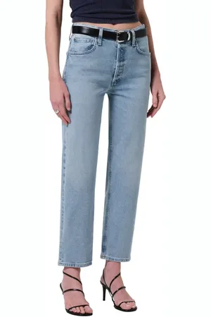 Citizens of Humanity Delfina High Waist Straight Leg Jeans in at Nordstrom, Size 27