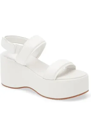 Chocolat Blu Kande Slingback Platform Wedge Sandal in at Nordstrom, Size 8.5