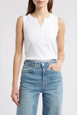 Rails Mayla Sleeveless Henley in at Nordstrom, Size X-Small