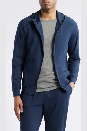 Zella Live In Hybrid Zip Hoodie in at Nordstrom, Size Small