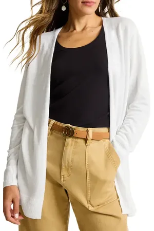 Tommy Bahama Addison Beach Linen Blend Cardigan in at Nordstrom, Size Medium