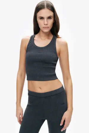 Nocturne Ribbed Crop Top in at Nordstrom, Size Medium