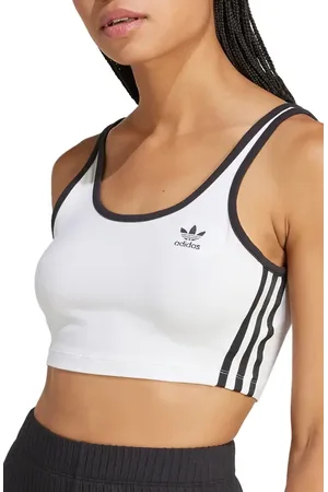 adidas Crop Underwire Bra Top in at Nordstrom, Size Small