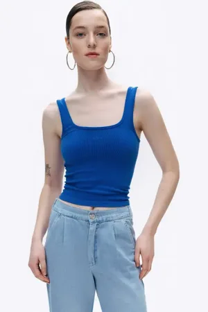 Nocturne Printed Detail Crop Top in at Nordstrom, Size Small