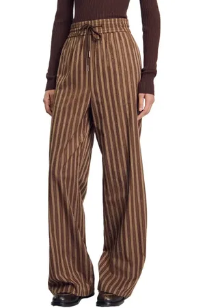 Sandro Striped trousers in at Nordstrom, Size 36 Eu