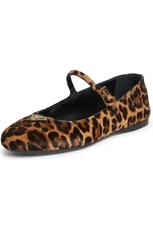 Prada Genuine Calf Hair Mary Jane Flat in at Nordstrom, Size 10Us