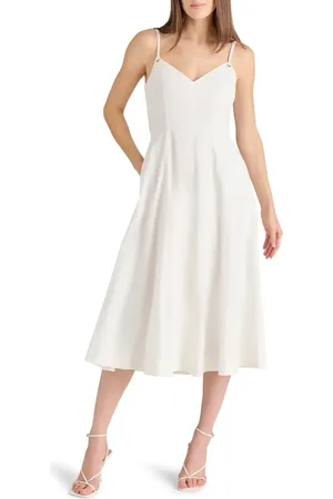 Steve Madden Harley Fit & Flare Midi Dress in at Nordstrom, Size Large