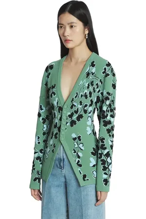 Lanvin TAILORED JACQUARD CARDIGAN in at Nordstrom, Size Small Eu
