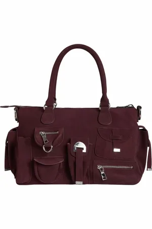 Cynthia Rowley Suede Cargo Pocket Shoulder Bag in at Nordstrom
