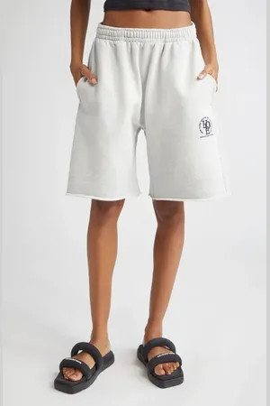 Alexander Wang Gender Inclusive Heaven on Earth Embroidered Sweat Shorts in at Nordstrom, Size Large