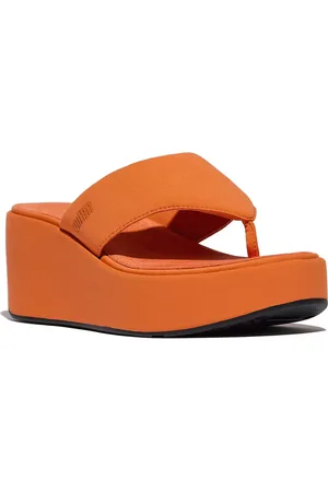 FitFlop PlatFForms Wedge Toe Post Sandal in at Nordstrom, Size 7