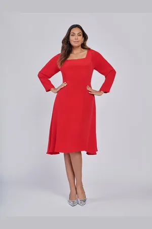 Gabriella Rossetti Alessia Silk Square Neck Dress in at Nordstrom, Size 22