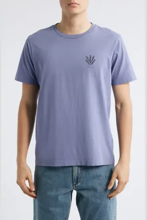 RAG&BONE Dagger Embroidered Cotton Graphic T-Shirt in at Nordstrom, Size Large
