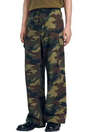 Sandro Camouflage cargo trousers in at Nordstrom, Size 44 X 32 Eu