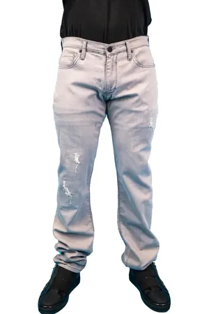 Maceoo Ripped Athletic Fit Stretch Jeans in at Nordstrom, Size 30 X 32