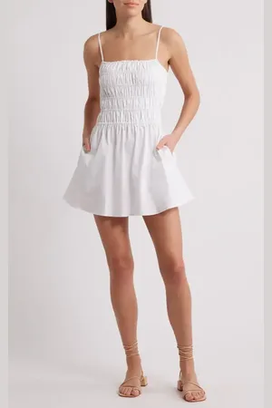 Solid The Delta Cotton Mini Sundress in at Nordstrom, Size Small