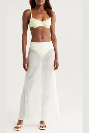 Solid The Theresa Semisheer Cover-Up Maxi Skirt in at Nordstrom, Size X-Small