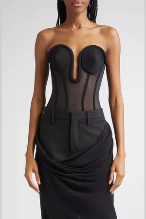 Jean Paul Gaultier The Corset Bodysuit in at Nordstrom, Size 2 Us