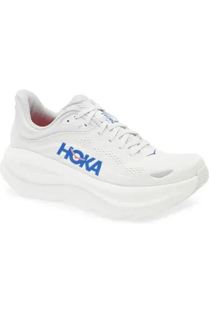 Hoka One One Bondi 9 Running Shoe in Cosmic Grey /Ultramarine at Nordstrom, Size 7