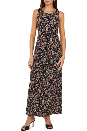 Vince Camuto Floral Print Sleeveless Maxi Dress in at Nordstrom, Size X-Small