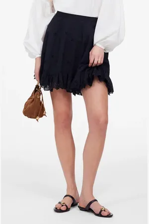 Madewell Cotton Voile Eyelet Miniskirt in at Nordstrom, Size 2