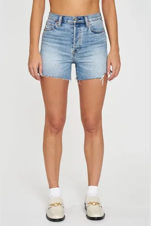 Danny Daze Bottom Line Distressed Cutoff Denim Shorts in at Nordstrom, Size 24