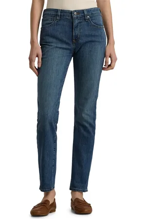 Ralph Lauren Mid Rise Straight Leg Jeans in at Nordstrom, Size 8 30
