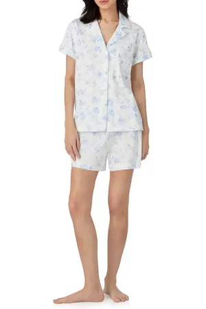 Ralph Lauren Print Cotton Blend Short Pajamas in at Nordstrom, Size X-Large