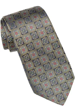 Elizabetta De Sica- Extra Long Silk Jacquard Tie for Men in at Nordstrom