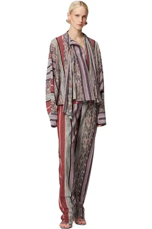 Missoni Blouse With Lam?? Viscose Scarf Collar in at Nordstrom, Size 42 It