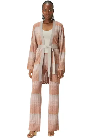 Missoni Straight Trousers With Glare-patterned Zig Zag Lam?? in at Nordstrom, Size 36 It