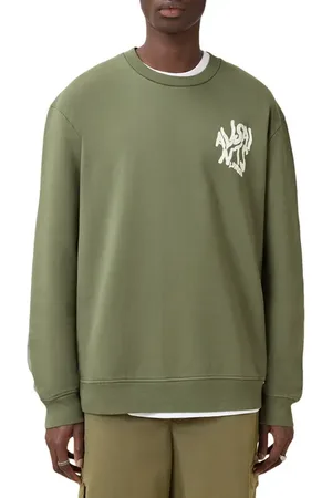 AllSaints Orlando Logo Graphic Sweatshirt in at Nordstrom, Size X-Small