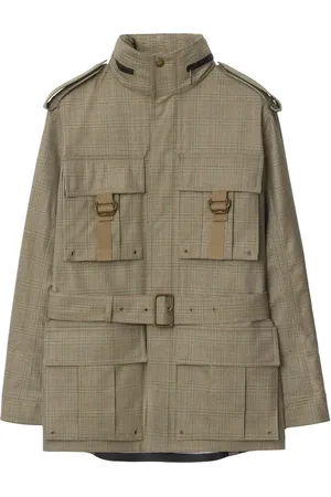 Burberry Bonded Wool Field Jacket in at Nordstrom, Size 44