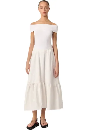 Maje Long embroidered skirt in at Nordstrom, Size 36 Eu