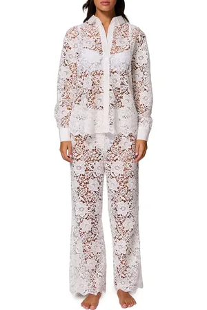 Simone Pérèle Louison Sheer Lace Pants in at Nordstrom, Size Small