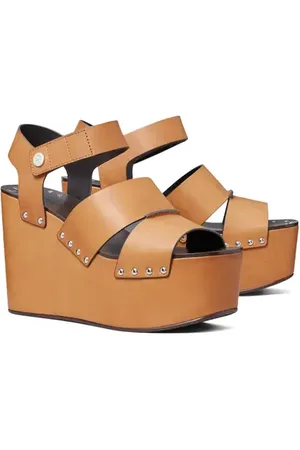 Tory Burch Stud Platform Wedge Sandal in at Nordstrom, Size 6.5