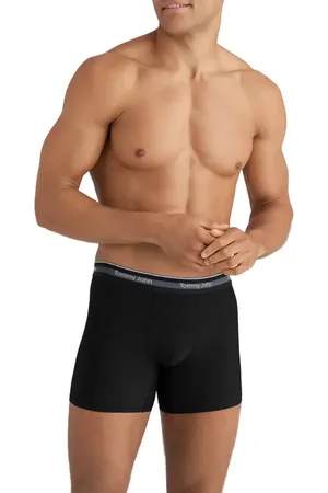Tommy John 3-Pack Comfort Micro 4-Inch Boxer Briefs in at Nordstrom, Size Small