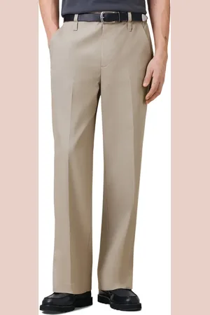 AllSaints Tanner Relaxed Fit Flat Front Twill Pants in at Nordstrom, Size 28