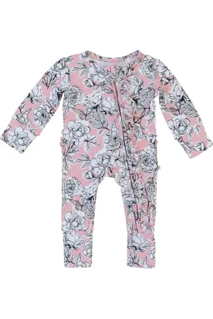 Laree + Co Allie Ruffle Convertible Footie in at Nordstrom, Size 2T